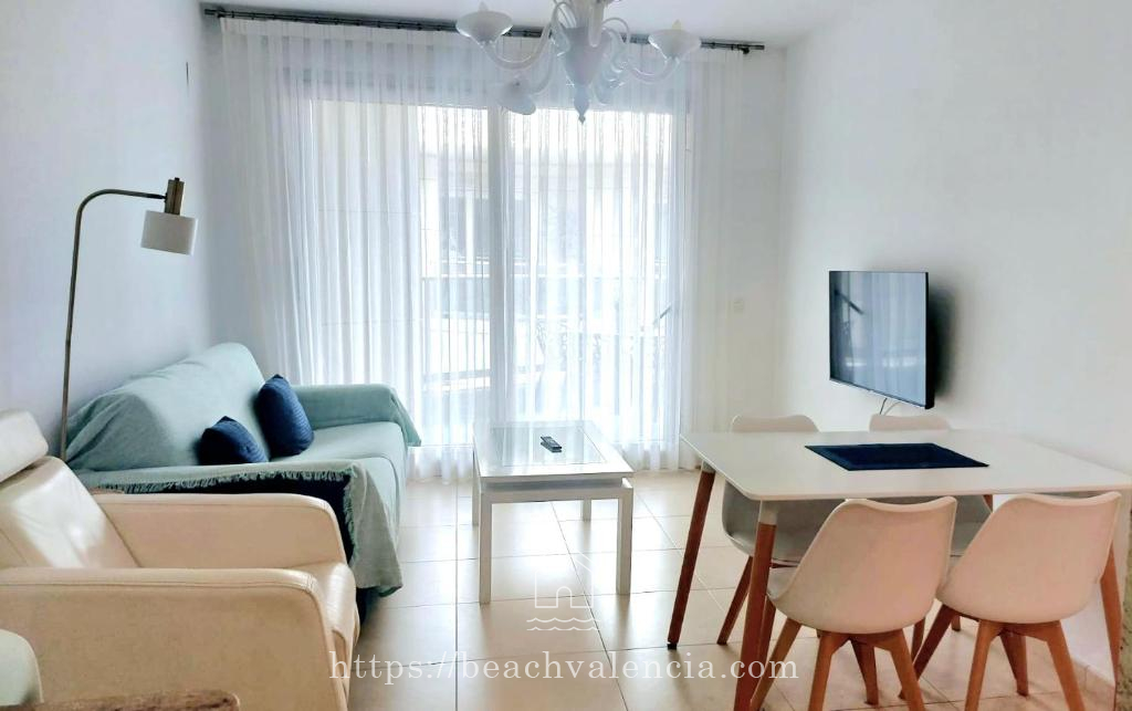 BEACH VALENCIA LUXURY A36-29 Apartamento con terraza y vistas al mar