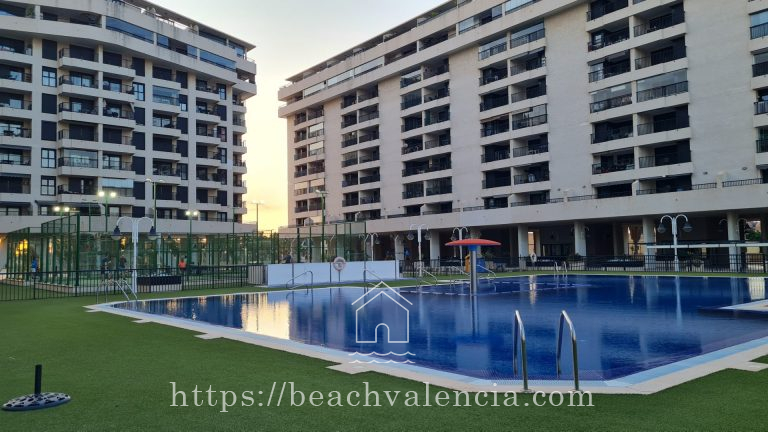 BEACH VALENCIA LUXURY D9-29 Apartamento con terraza y vistas al mar con dos habitaciones