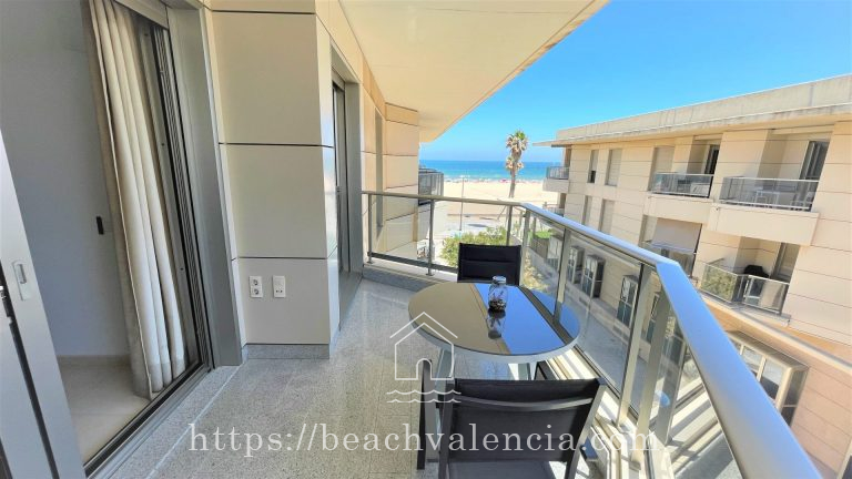 BEACH VALENCIA LUXURY A40-35 Apartamento con terraza y vistas al mar
