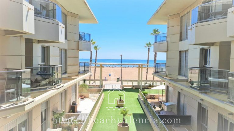 Apartamento con terraza y vistas al mar A40-13