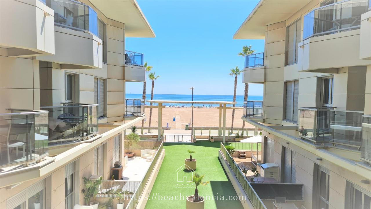 BEACH VALENCIA LUXURY A40-13 Apartamento con terraza y vistas al mar