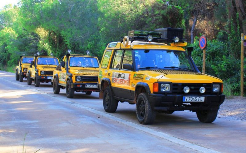 3.Excursiones en vehículos 4x4 en albufera